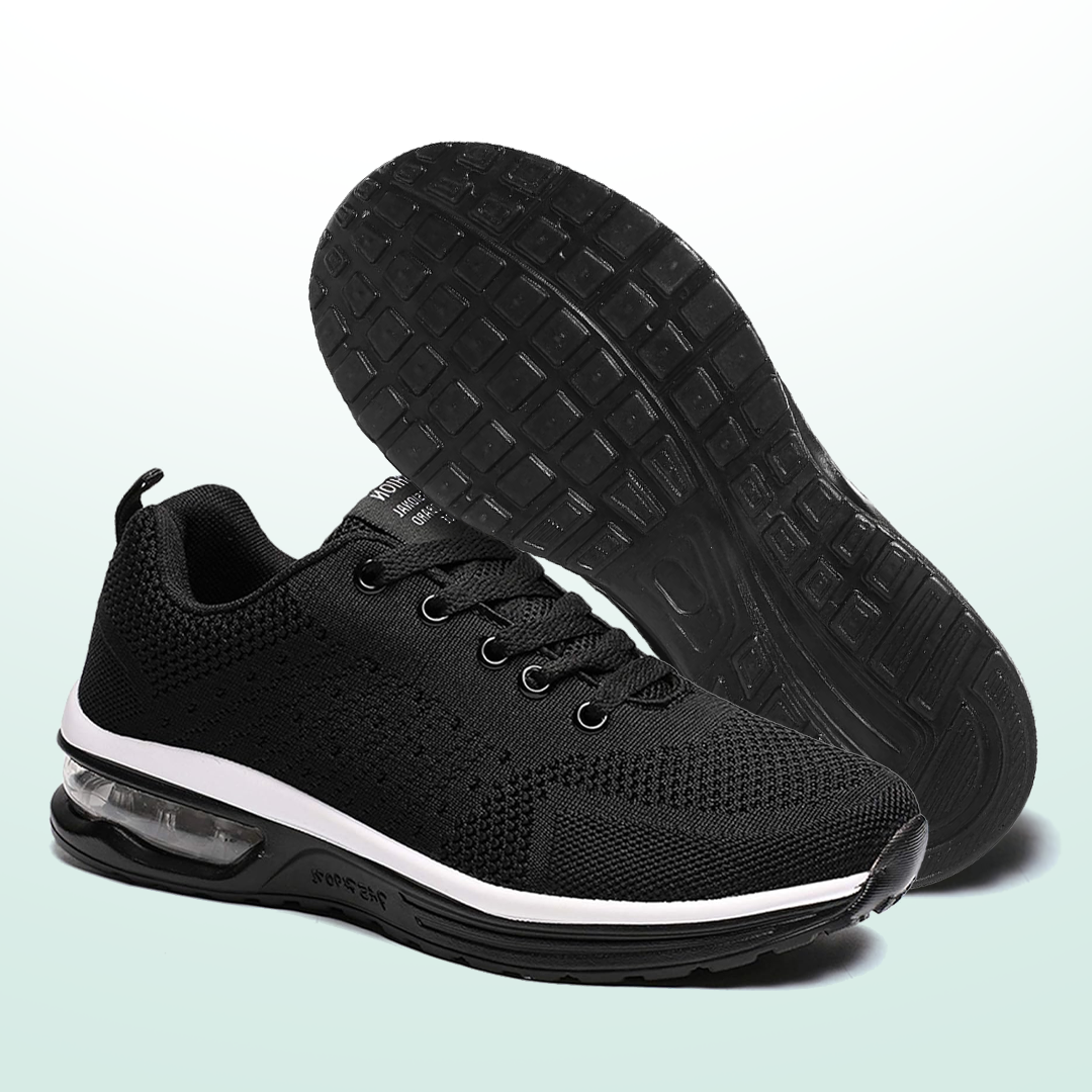 Zapatos ortopédicos Paseo Sano: todo en negro