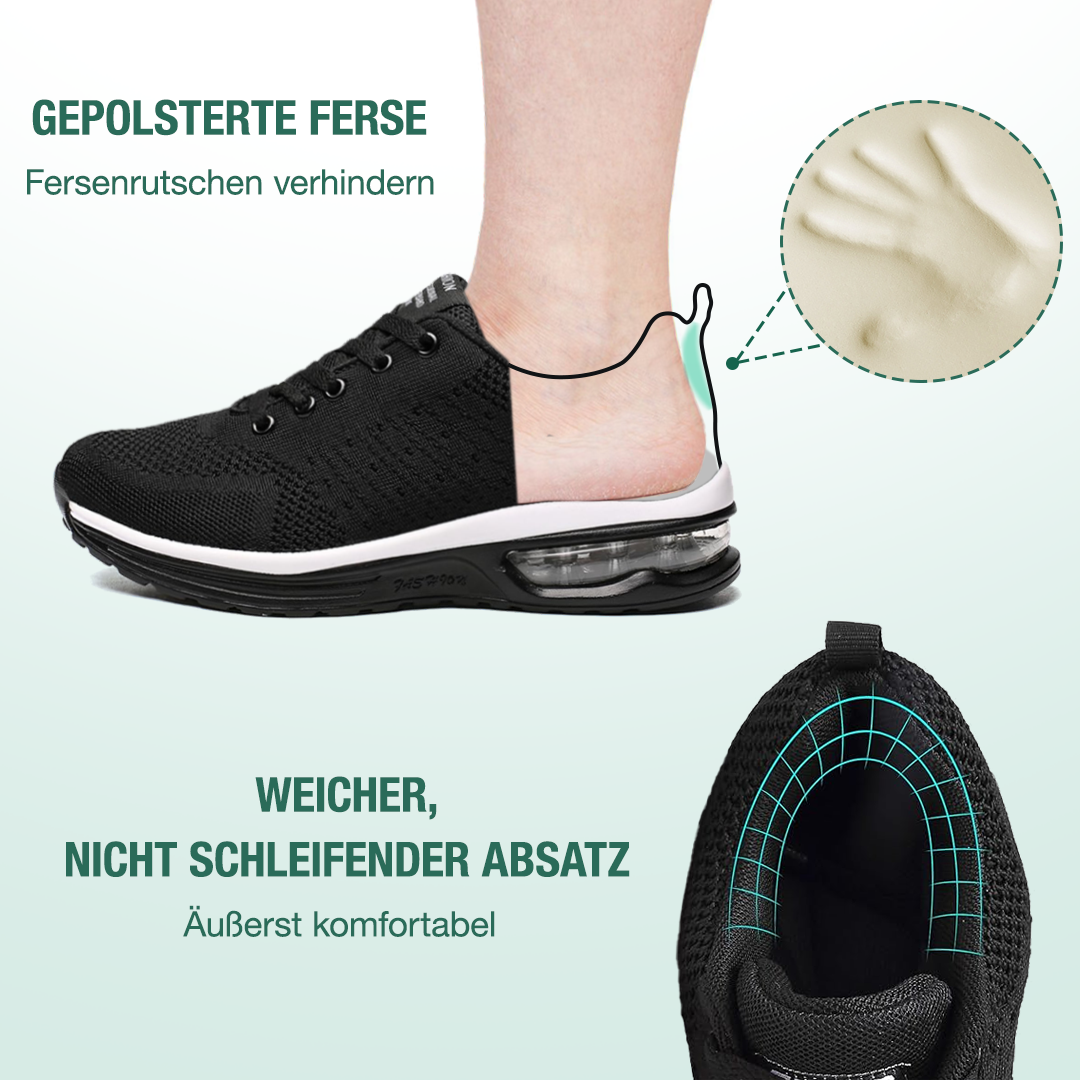 Zapatos ortopédicos Paseo Sano: todo en negro
