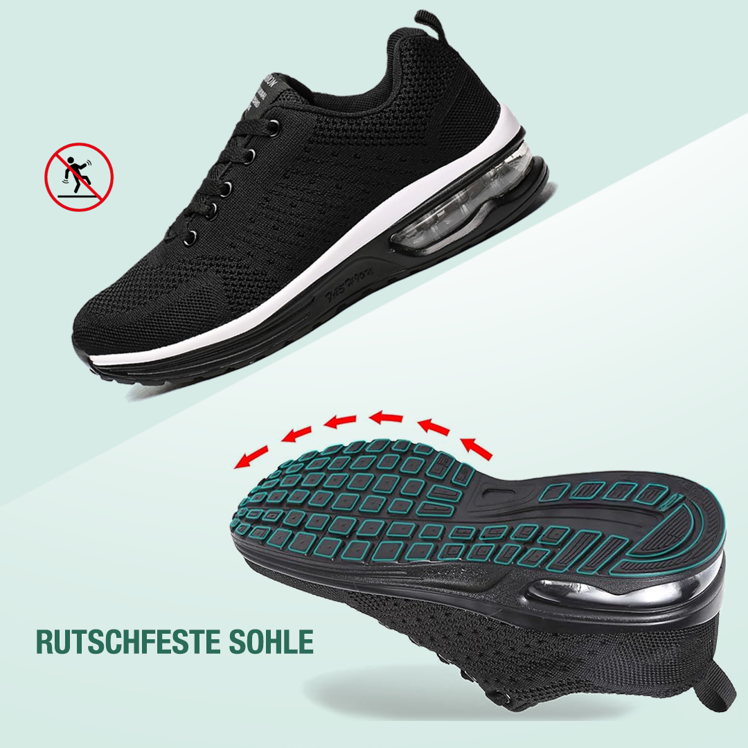 Zapatos ortopédicos Paseo Sano: todo en negro