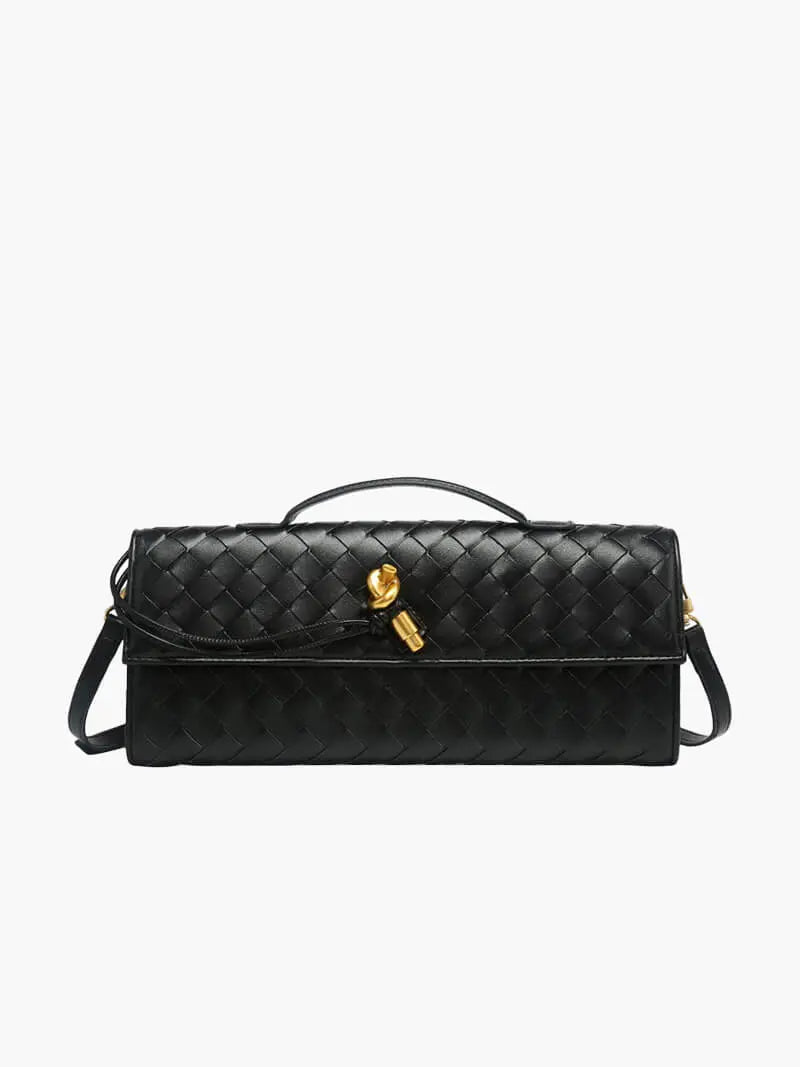 Nieve™ | Elegante bolso trenzado de cuero vegano