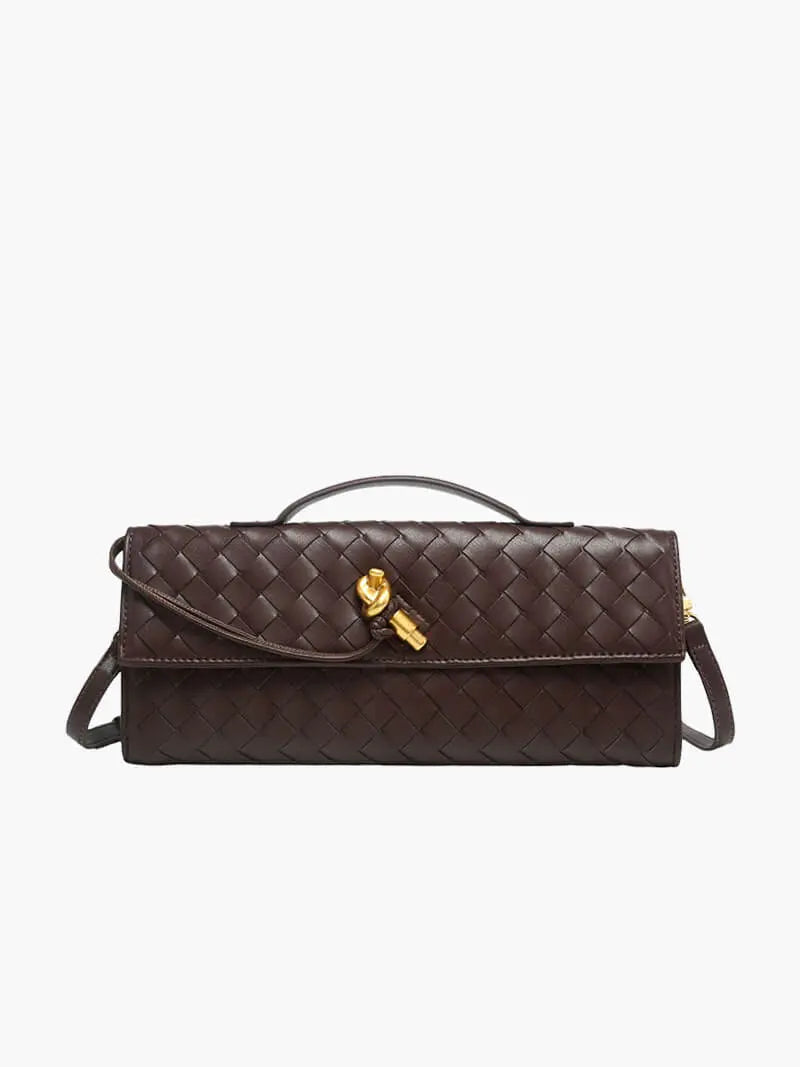 Nieve™ | Elegante bolso trenzado de cuero vegano