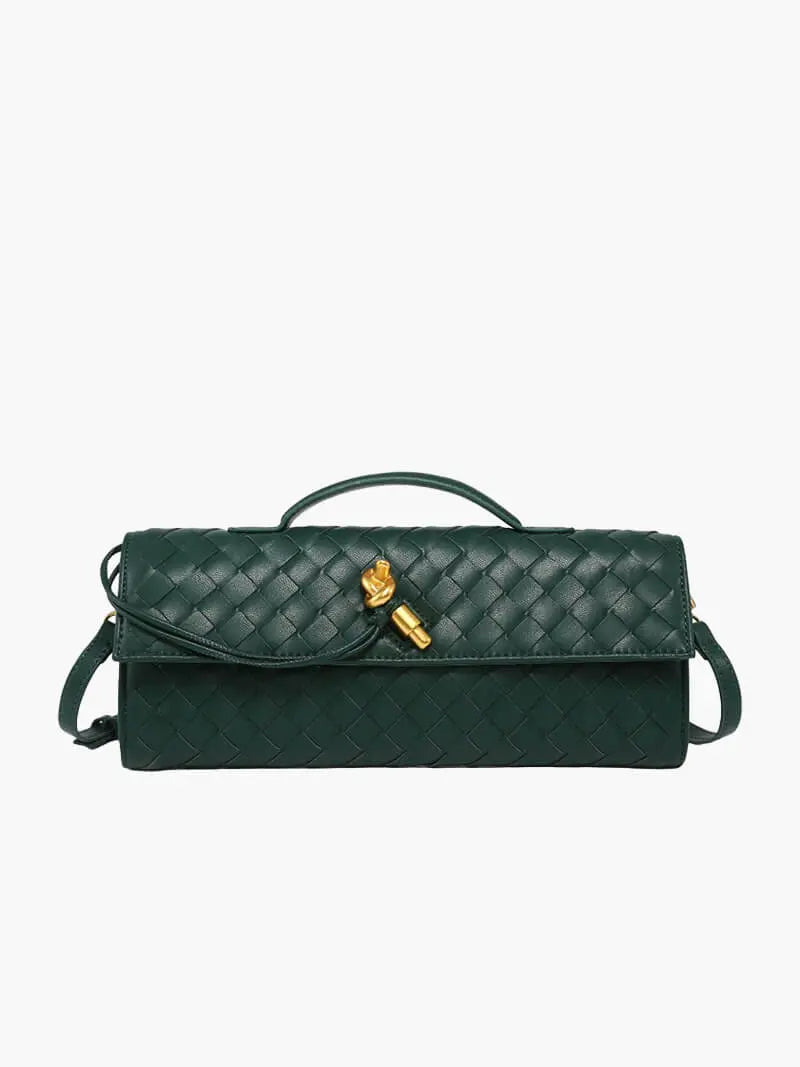 Nieve™ | Elegante bolso trenzado de cuero vegano