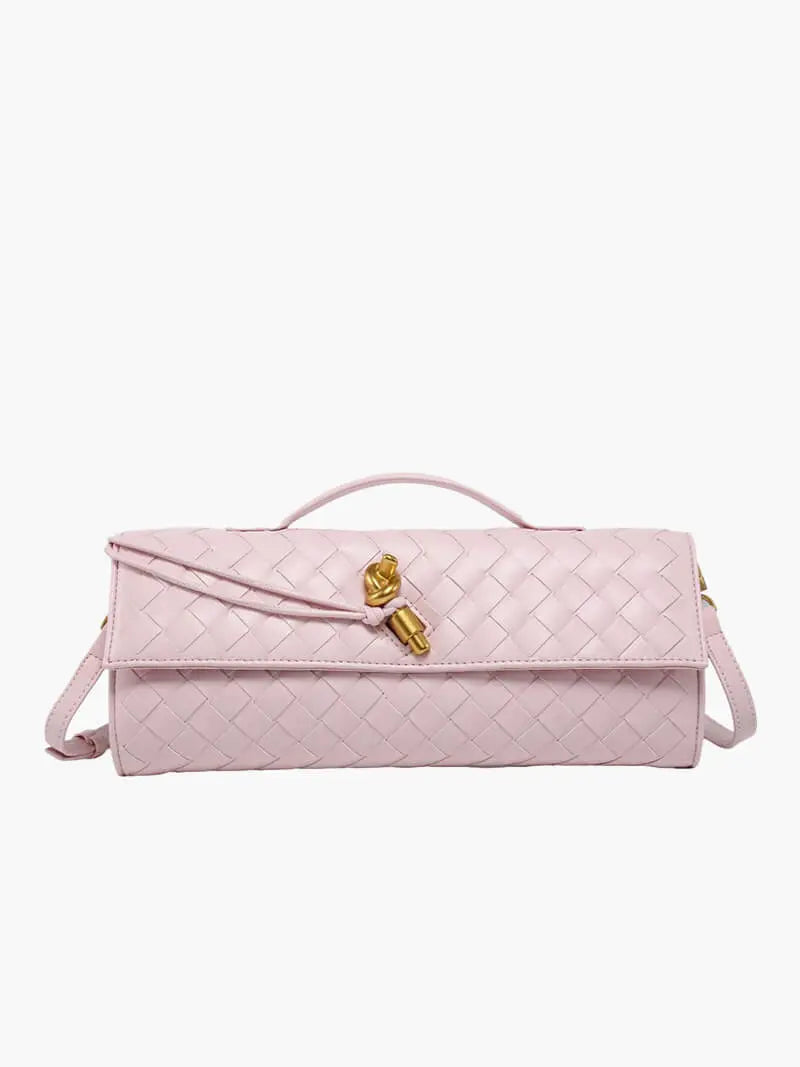 Nieve™ | Elegante bolso trenzado de cuero vegano