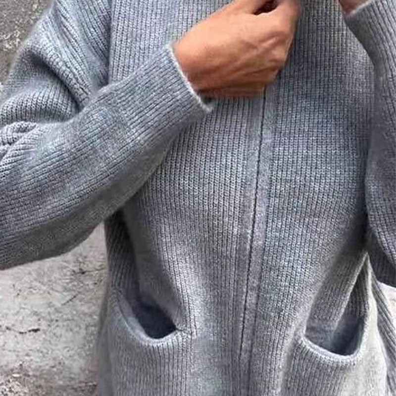 🔥¡Hasta agotar existencias, 40 % de descuento!🎉Cómodo cárdigan con cremallera para mujer.